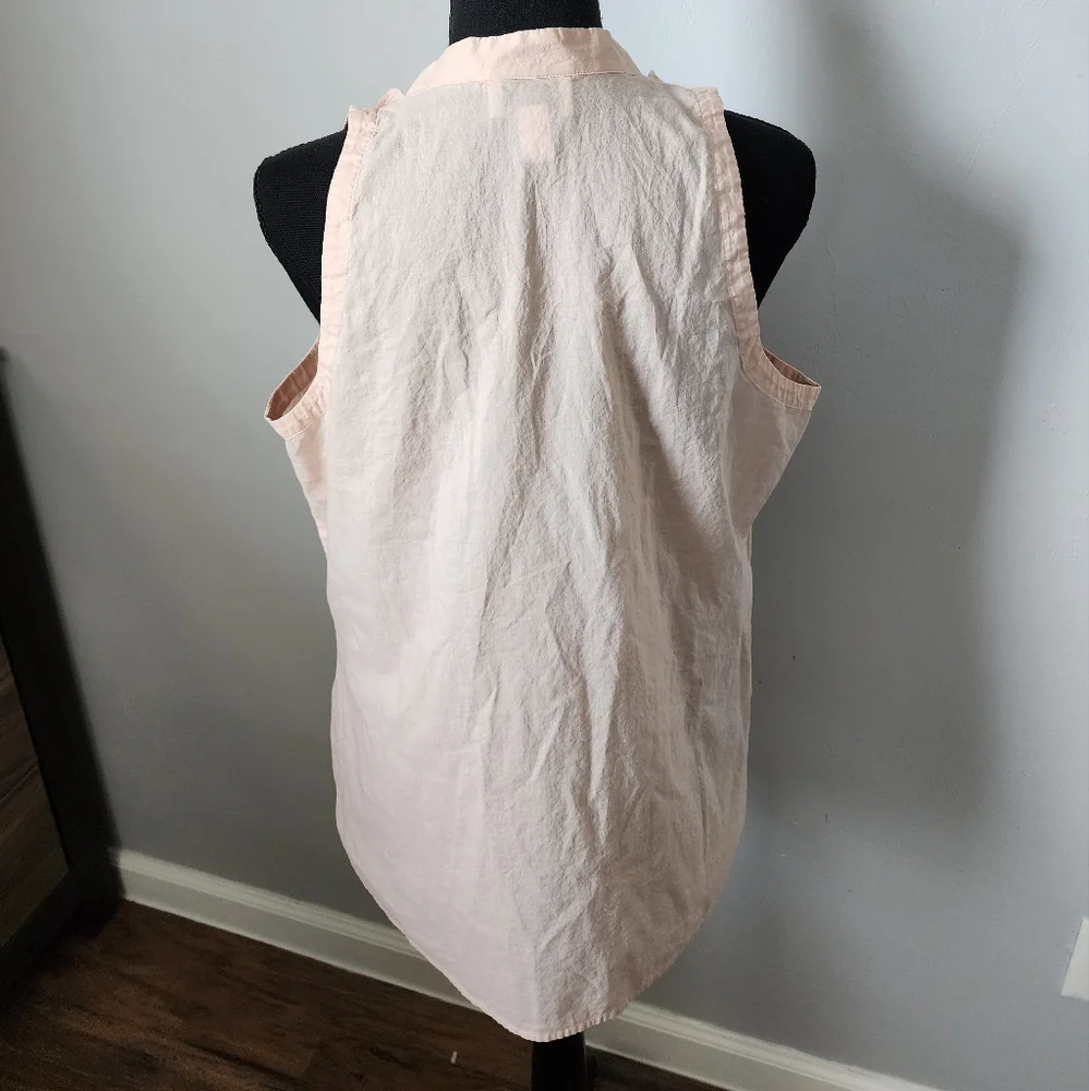 LOFT Ruffle Tank - Picture 2 of 2
